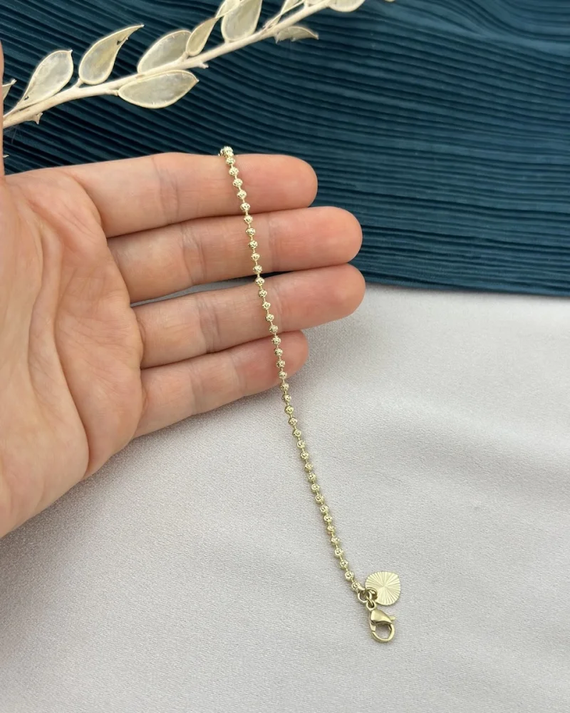 14K Zarif Dorika XP Vip Bileklik (16+3 cm)