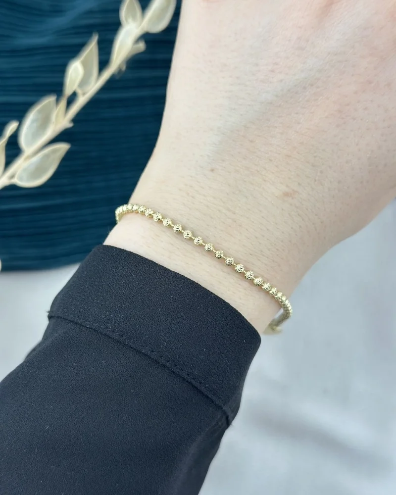 14K Zarif Dorika XP Vip Bileklik (16+3 cm)