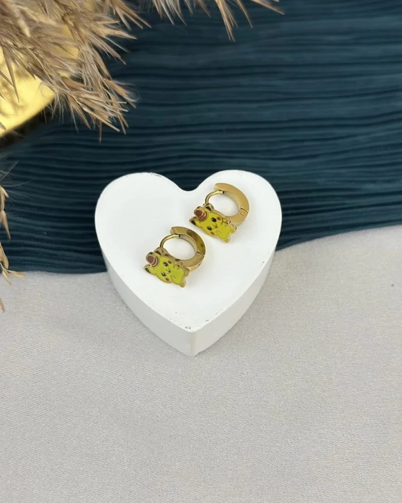 Pikaçu Çocuk Küpesi