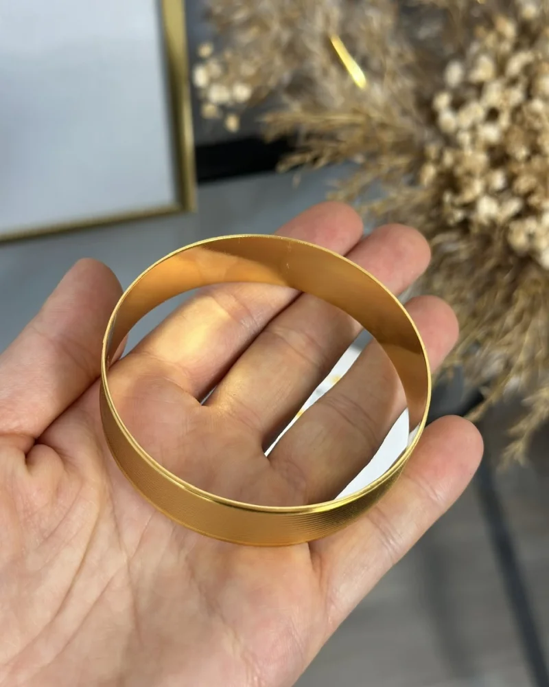 22 Ayar Trabzon Hasırı Bilezik (1.5 cm)