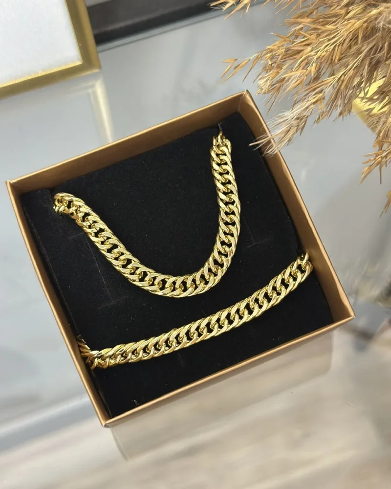 XP Gold Basic Kolye-Bileklik Kombini