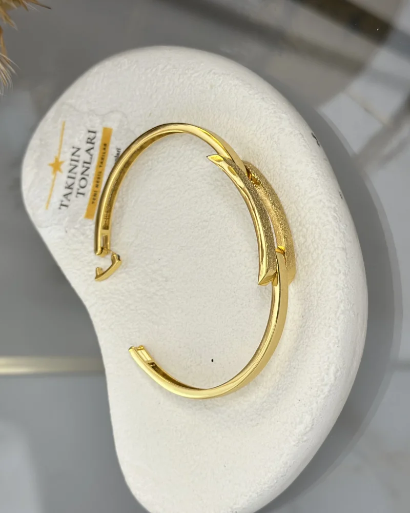 22 Ayar Kumlu Kaburga Kelepçe (19 cm)