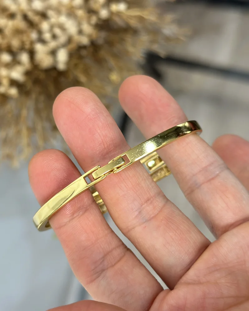 22 Ayar Kumlu Kaburga Kelepçe (19 cm)