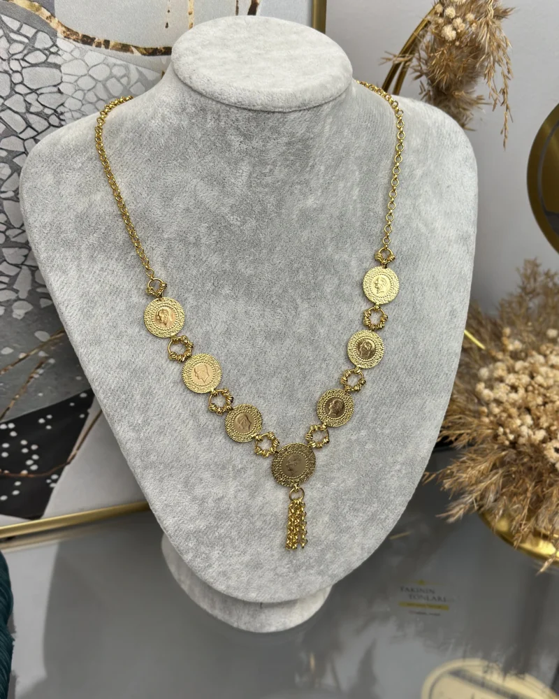 22 Ayar Çeyrekli Dorikalı Set