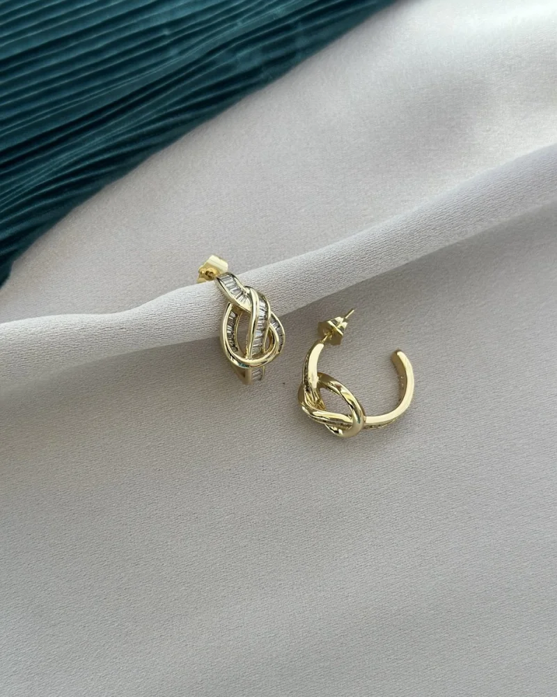 Düğüm Halka VIP Küpe