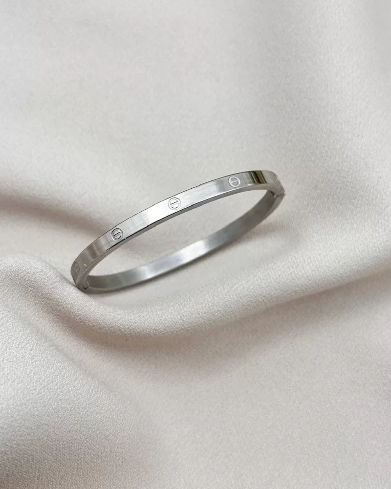 Çocuk  Gümüş Marka Kelepçe (15 cm)