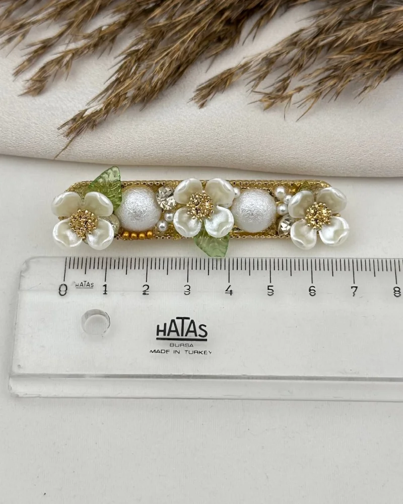 Tasarım 3 Çiçek Sedef Toka