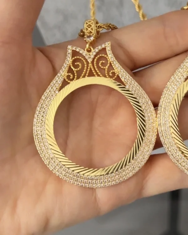 22 Ayar Lale Model Birlik (Reşat) Kolye Ucu