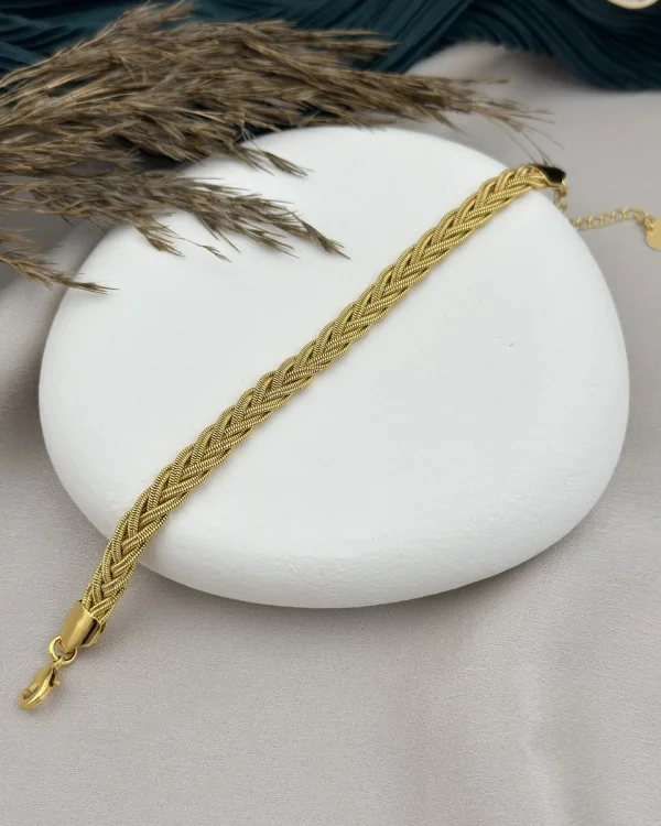 22 Ayar Örgü Bileklik