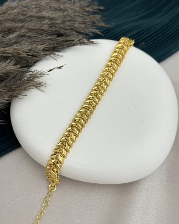 22 Ayar Zarif Başak Model Bileklik