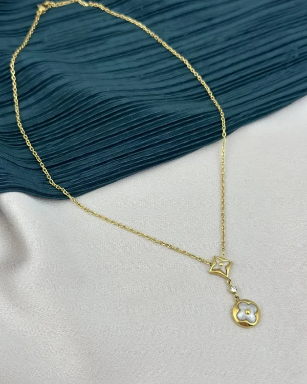 Sedefli Zarif Marka Kolye