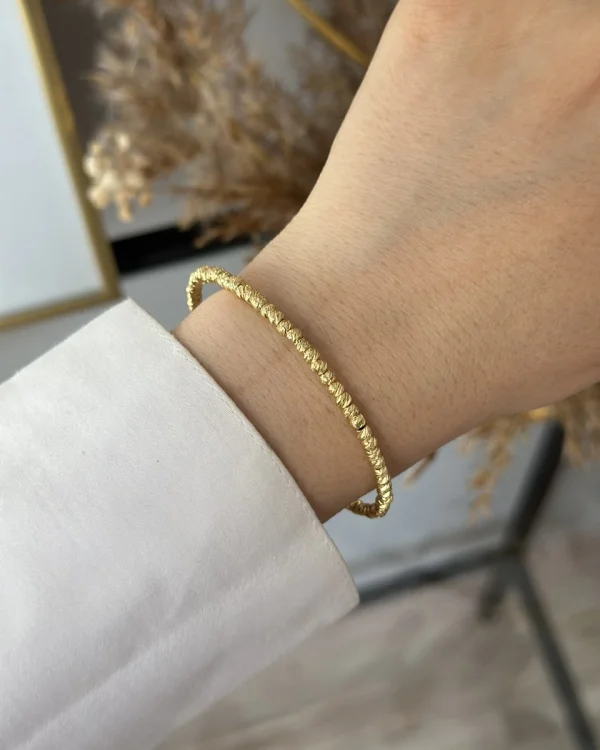 Dorikalı Kalsik Zarif Kelepçe Bileklik