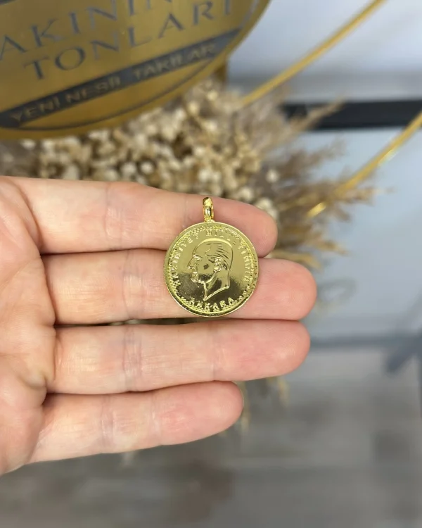 22 Ayar Kulplu Ata Lira (Muadil)