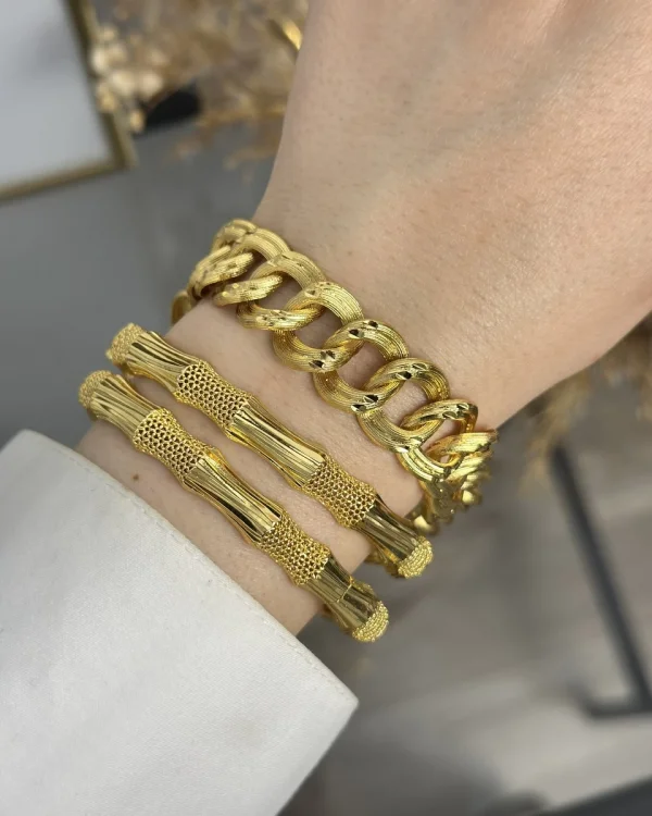 Samanyolu Ve Telkari Bilezik Kombini