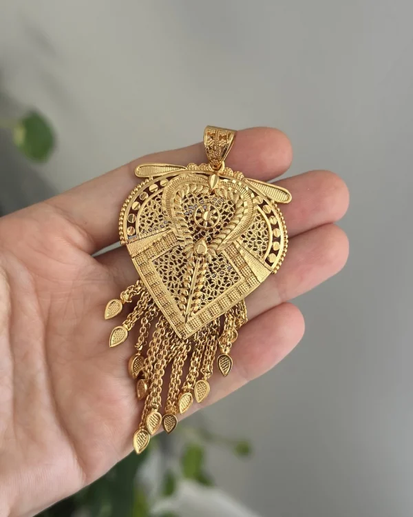 22 Ayar Hint Kalbi Yeni Model