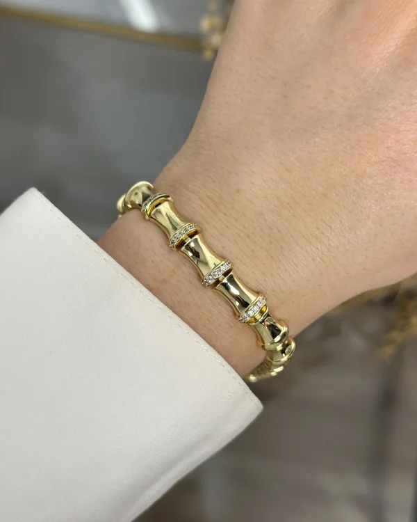 XP Gold Trend Kemik Model Bileklik (17+2 cm)