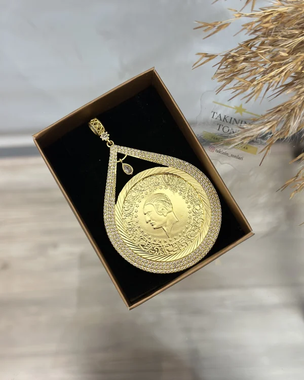 22 Ayar Altınlı Gremse Kolye Ucu