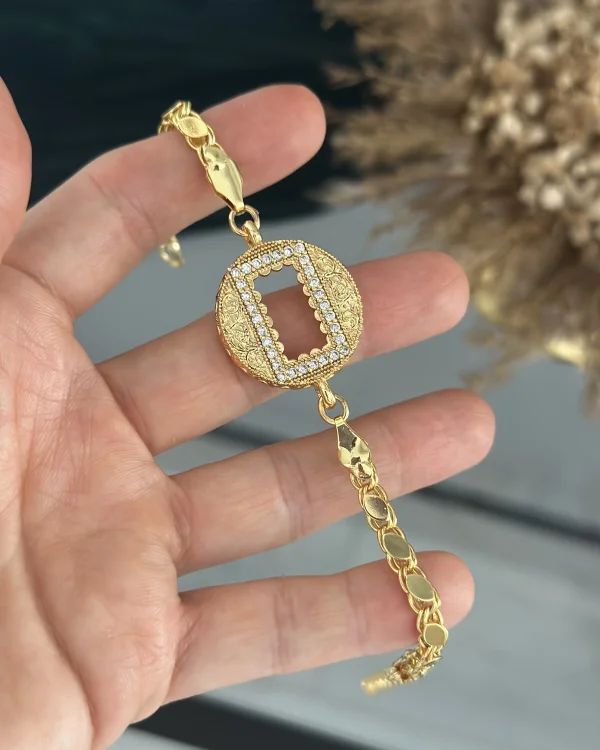 Arpa Zincirli Gram Altınlık Bileklik