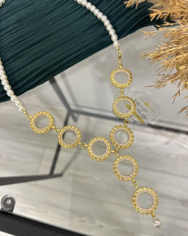 8 Çeyreklik İnci Kolye