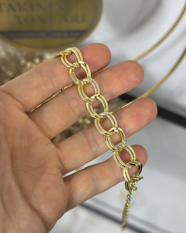 Çelik Klasik Samanyolu Bileklik