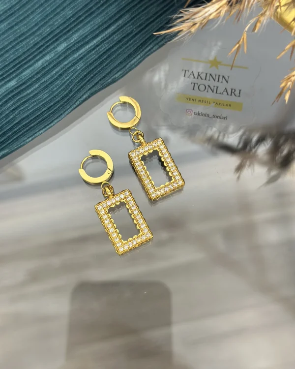 Gram Altınlık Küpe (Çelik kilpsli)