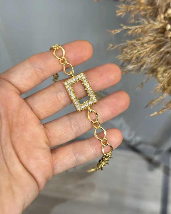 Gram Altınlık Zarif Zincir Bileklik