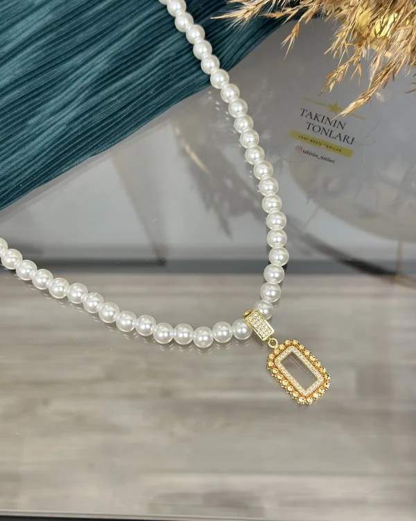 Gram Altınlık İnci Kolye (Seri 2)