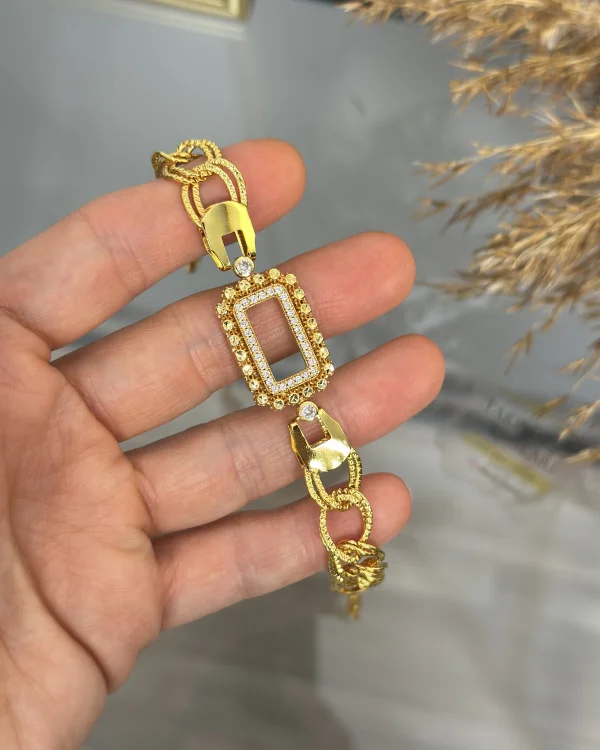 Gram Altınlık Geniş Samanyolu Bileklik (Seri 2)