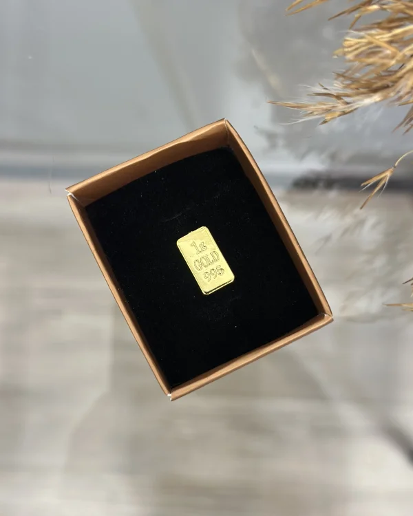 1 Gram 24 Ayar Külçe  Altın (İmitasyondur)