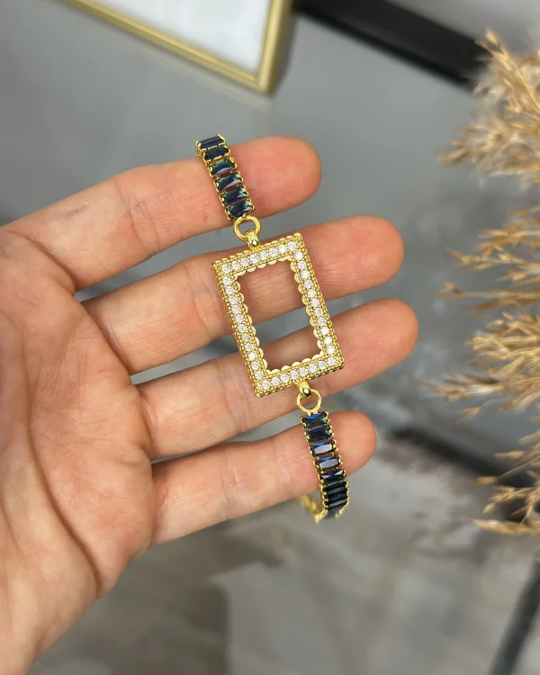 5 Gramlık Lacivert Baget Bileklik