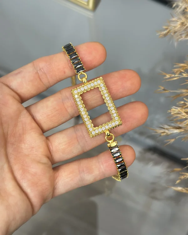 5 Gramlık Siyah Baget Bileklik