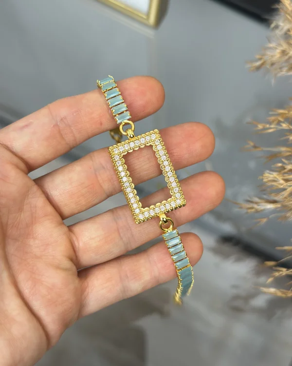 5 Gramlık Mavi Baget Bileklik