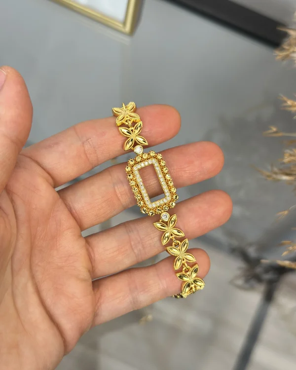 Gram Altınlık Yonca Model Başak Bileklik (Seri 2 )