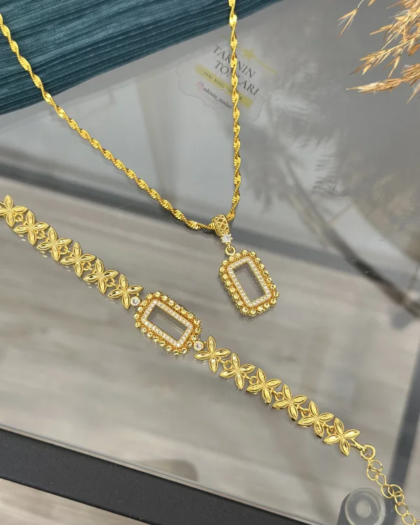 Gram Altınlık Yonca Model Başak Kombin (Seri 2)