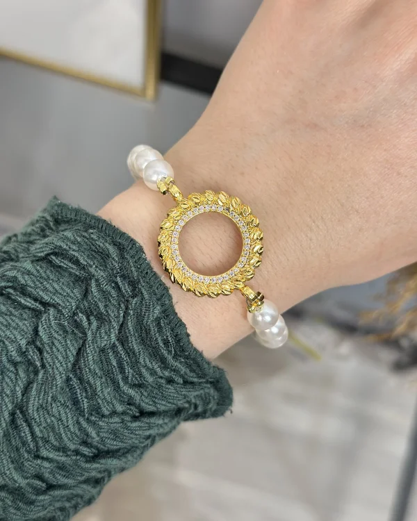 Çeyreklik Dorikali İnci Bileklik