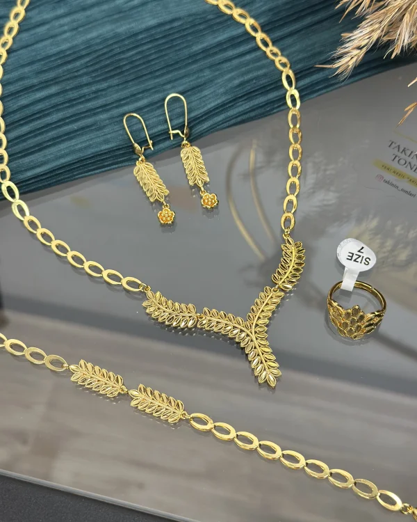 İthal-Premium Kalite Başak Model Kuymcu Set