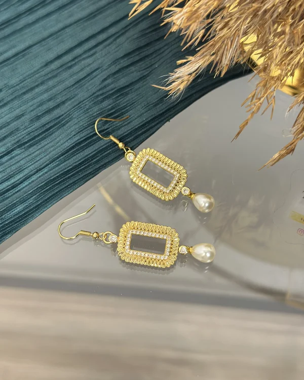 Gram Altınlık İncili Küpe (Seri 4)
