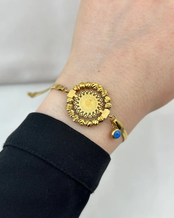 Dorikali İşli Çeyrek Bileklik