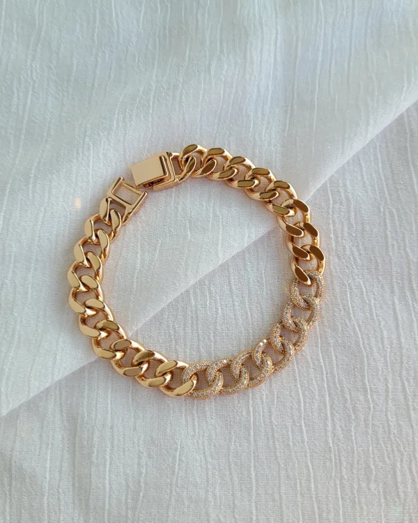 XP Bakır Renk Gurmet Taşlı Bileklik