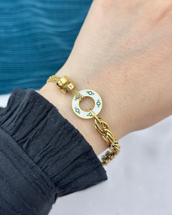 Marka Detaylı Tasarım Zincir Bileklik