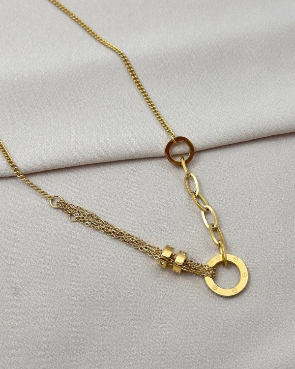 Çelik Marka Model Kolye (40+5 cm )