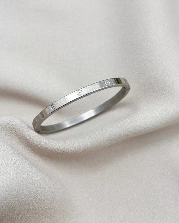 Çocuk  Gümüş Marka Kelepçe (15 cm)