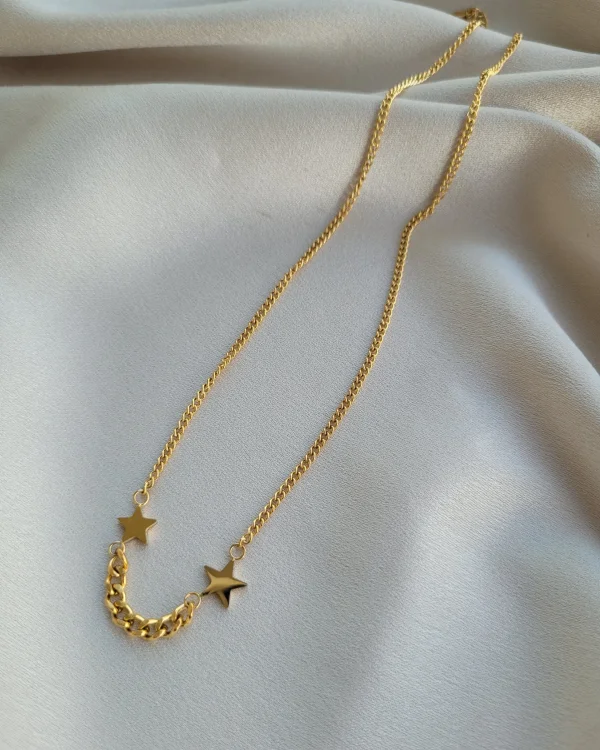 Yıldız Detaylı Kolye