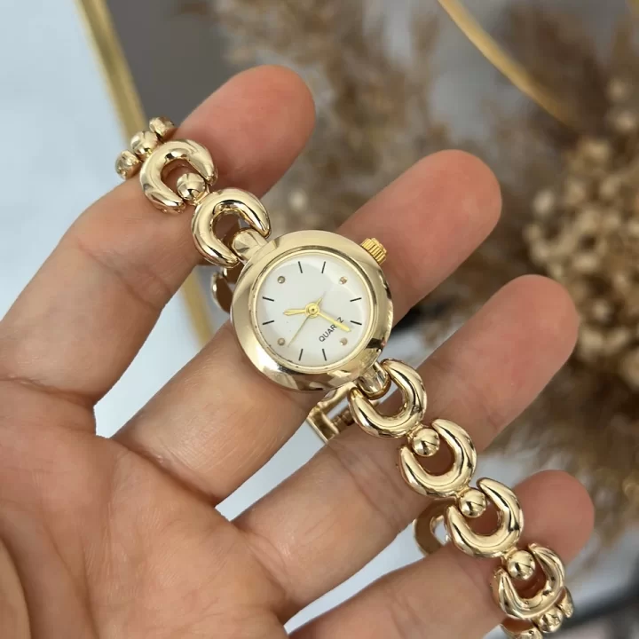 Halka Zincir Model Yuvarlak Saat