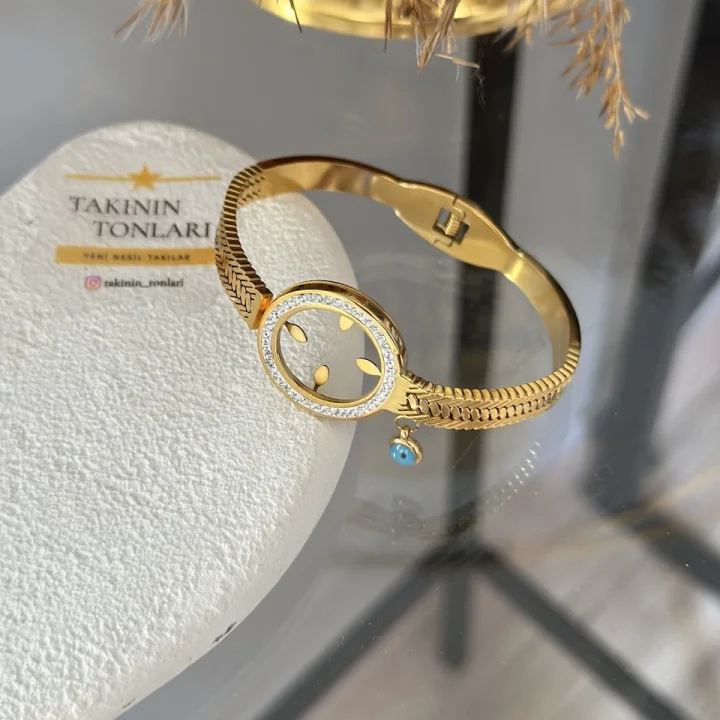 Çelik Hasır Görünümlü Çeyreklik Kelepçe (5*6 cm)
