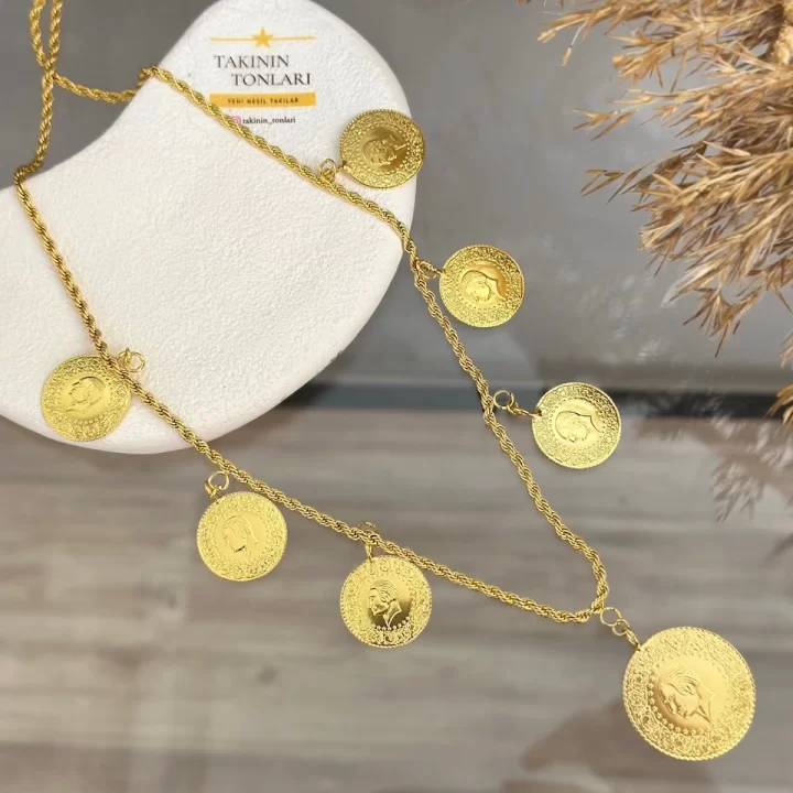 7’si bir yerde 80 cm (1 Tam+6 Yarım Altınlı )