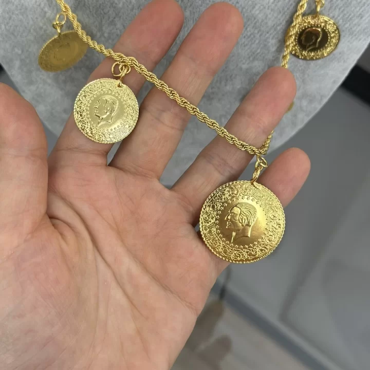 7’si bir yerde 80 cm (1 Tam+6 Yarım Altınlı )