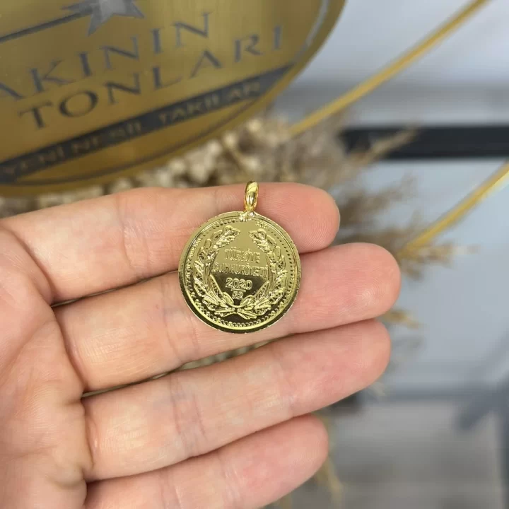 22 Ayar Kulplu Ata Lira