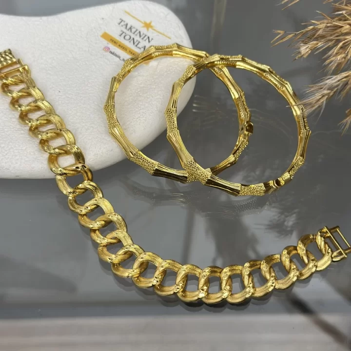 Samanyolu Ve Telkari Bilezik Kombini