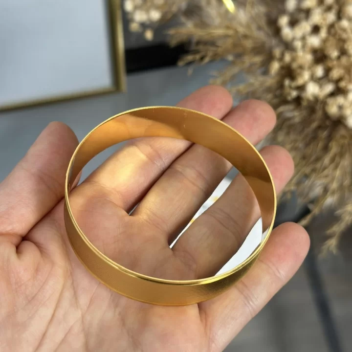 22 Ayar Trabzon Hasırı Bilezik (1.5 cm)